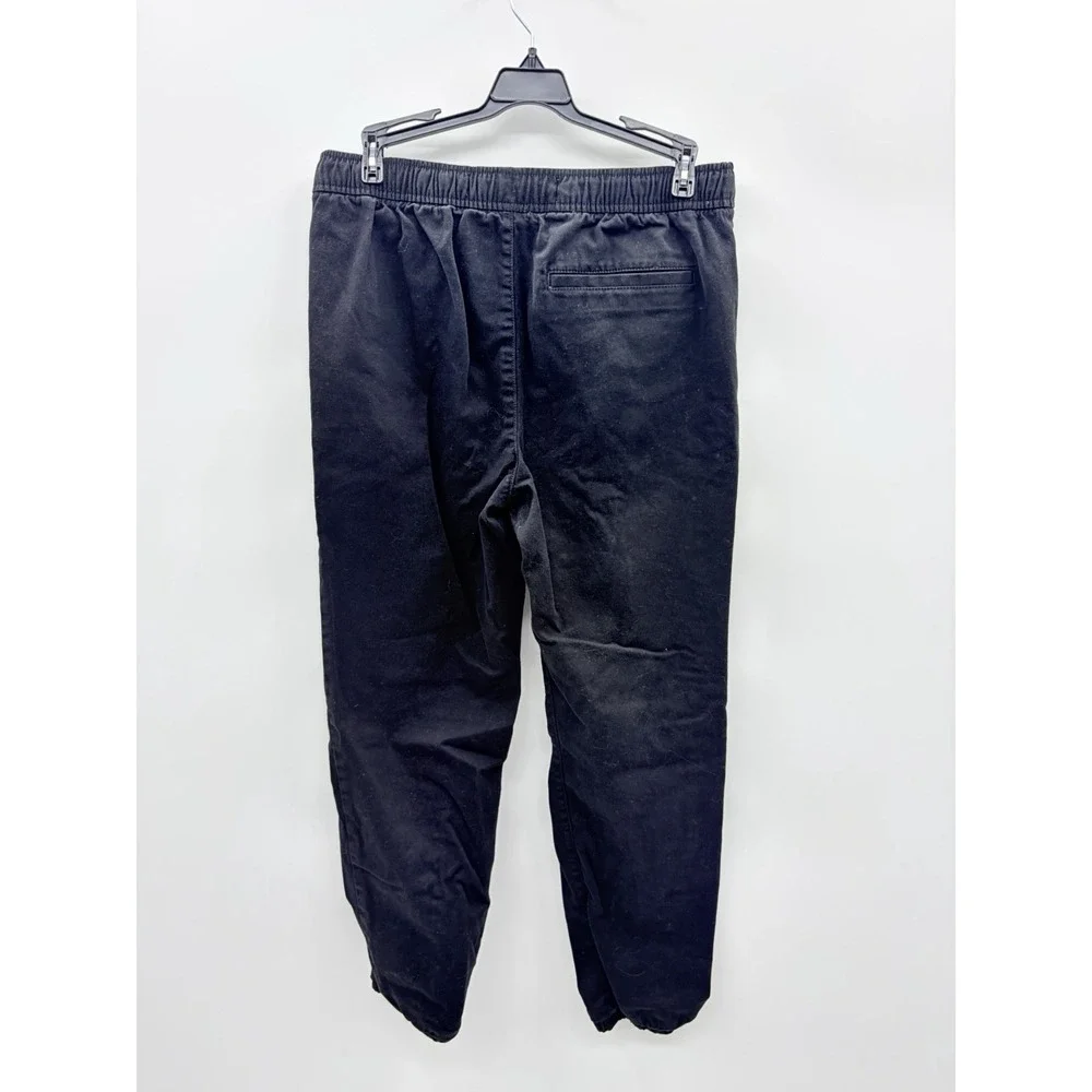 Old Navy Youth Boys XL 14/16 Plus Size Built-In Flex Twill Jogger Pants in Black